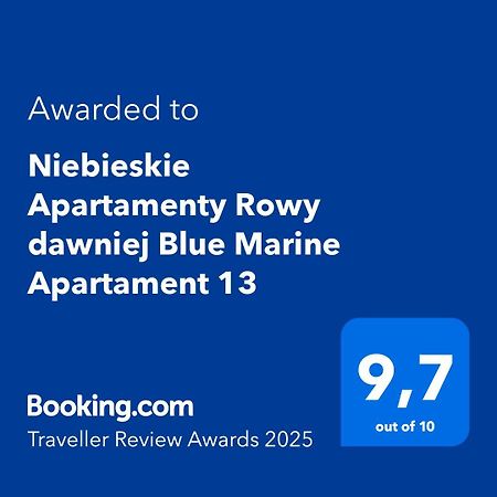 Niebieskie Apartamenty Rowy Apartament 13 Z Klimatyzacja 100 M Do Plazy Dawniej Blue Marine Экстерьер фото