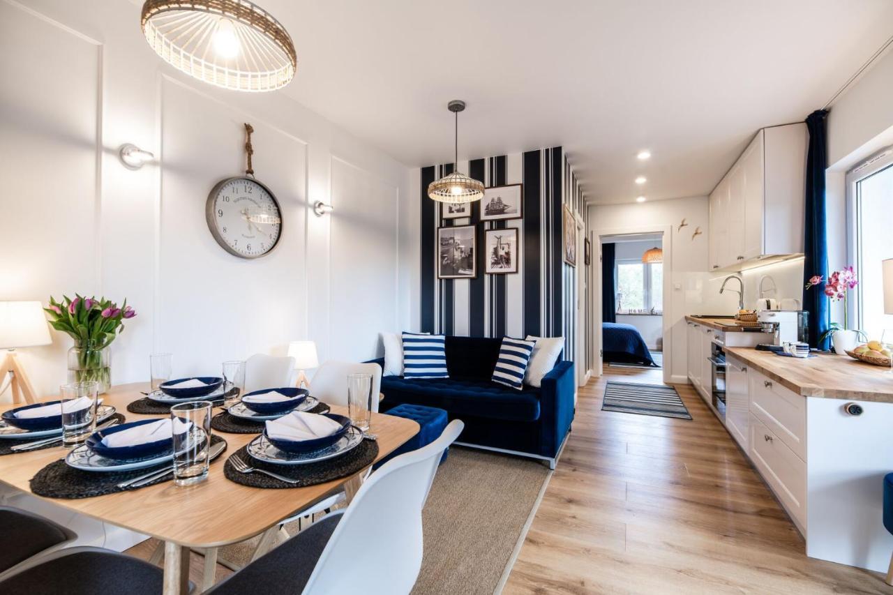 Niebieskie Apartamenty Rowy Apartament 13 Z Klimatyzacja 100 M Do Plazy Dawniej Blue Marine Экстерьер фото