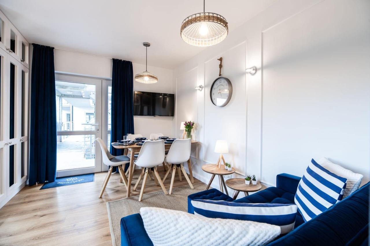 Niebieskie Apartamenty Rowy Apartament 13 Z Klimatyzacja 100 M Do Plazy Dawniej Blue Marine Экстерьер фото